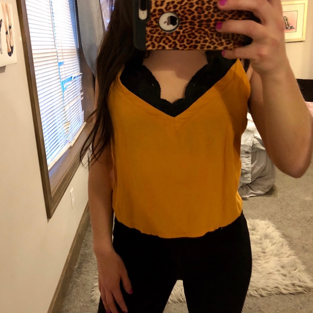 Mustard Tank Top